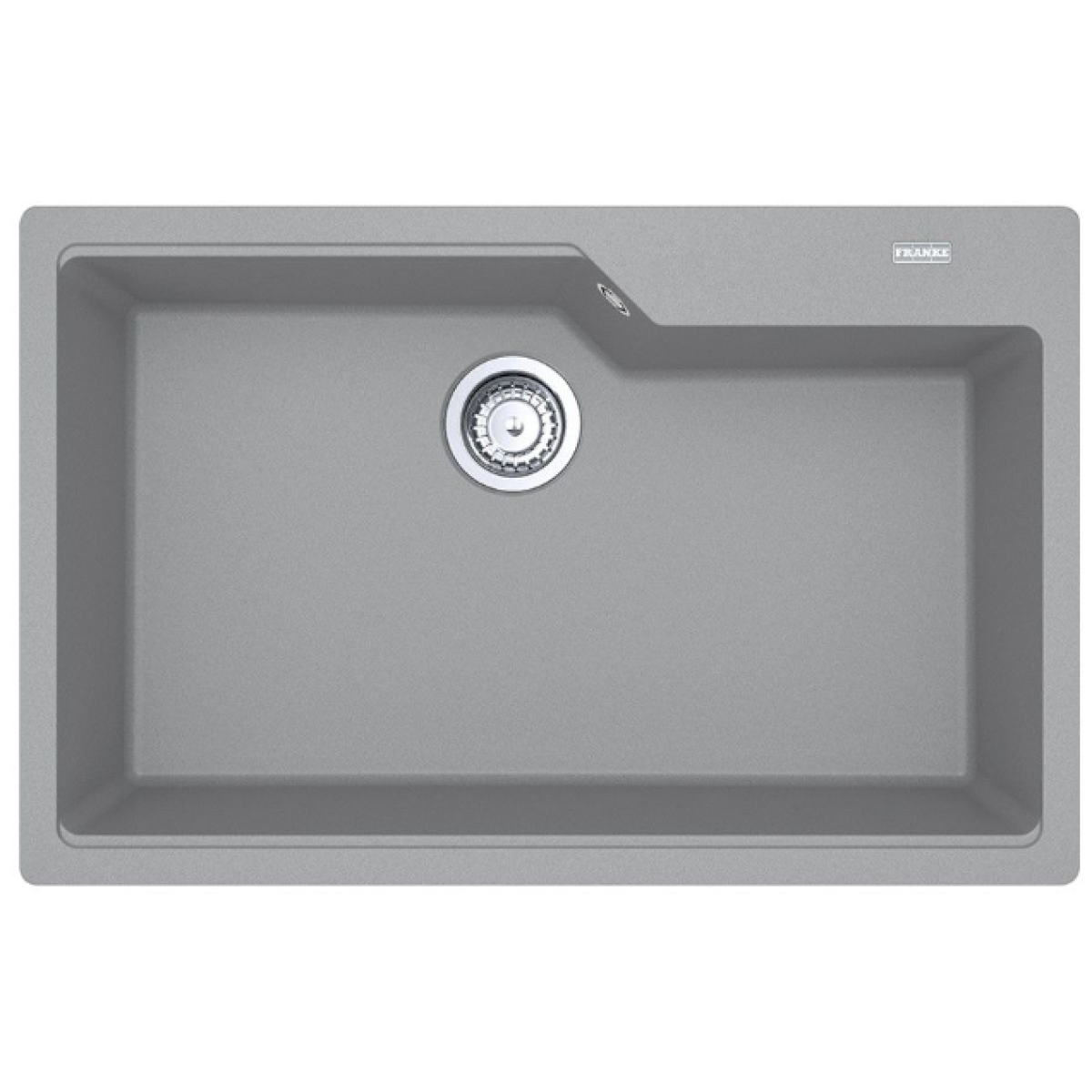 Franke UBG610-78 Urban 花崗岩 檯面 單昇盆 (岩灰色)